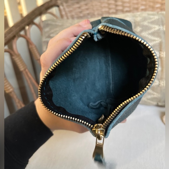 **BNNU *Premium* Small Chelsea Pouch in Lagoon from Portland Leather Goods. - Picture 5 of 7